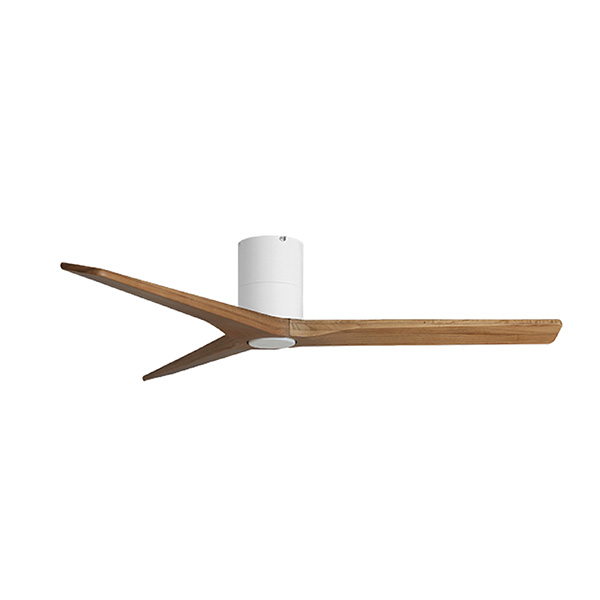 พัดลมเพดาน MR.KEN รุ่น FARO Solid Wood 52" HR LED DC Motor พัดลมมีไฟ ใบพัดไม้แท้ พร้อมรีโมทคอนโทรล